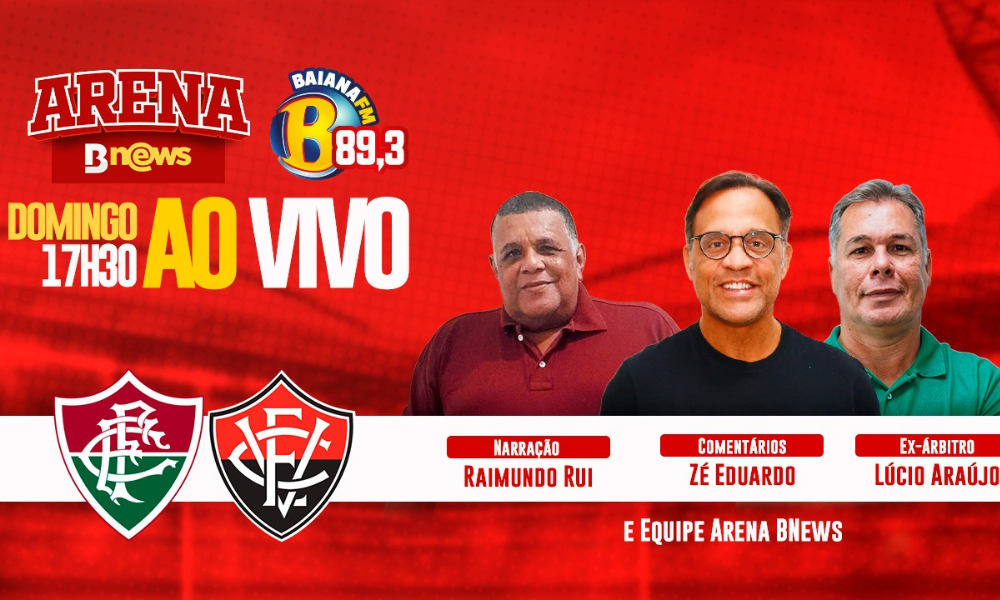 Rádio Baiana FM transmite duelo entre Fluminense x Vitória, pelo Brasileirão