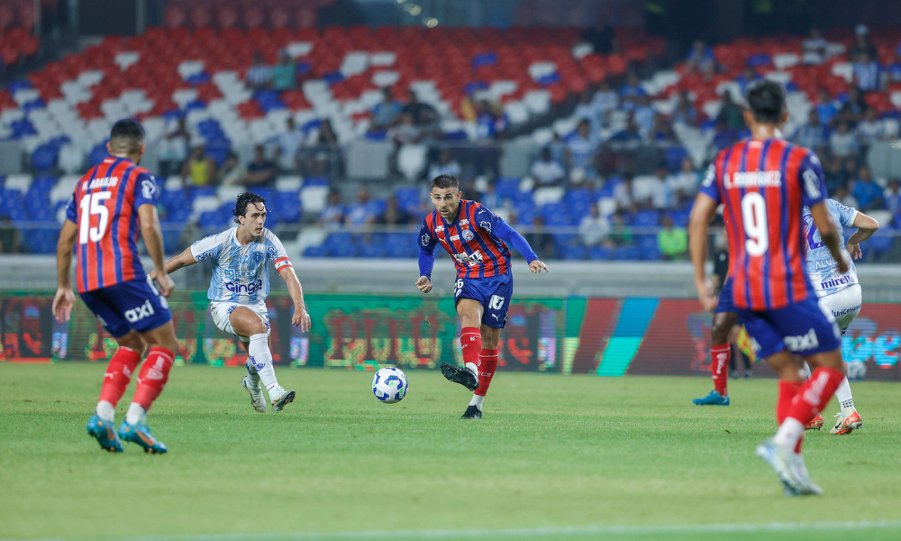 Acevedo foi titular pelo Bahia contra o Paysandu