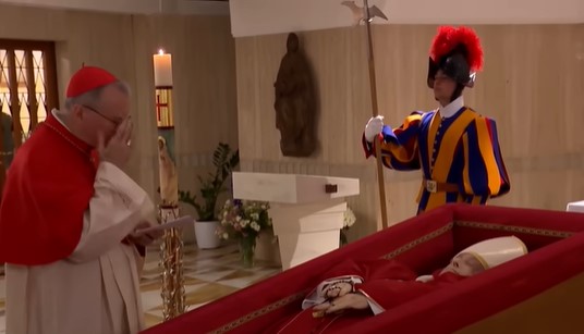 Caixão do Papa