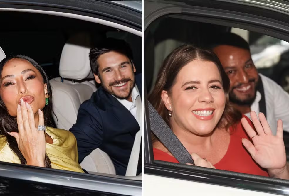 Sabrina Sato e Nicolas Prattes, Tati Machado e Bruno Monteiro