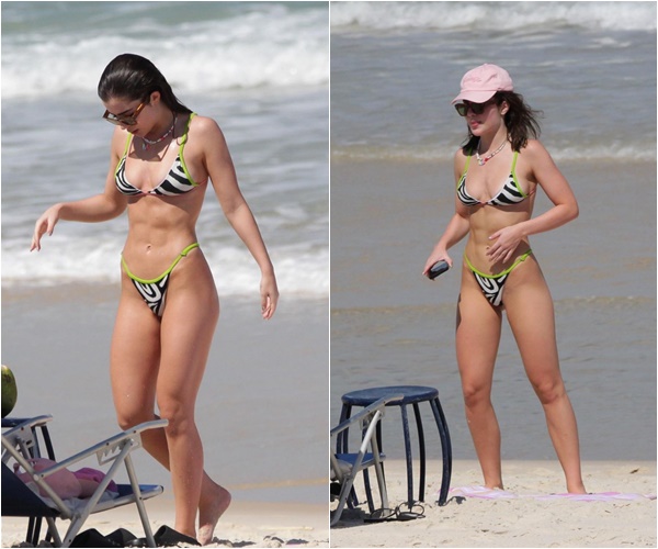jade picon na praia