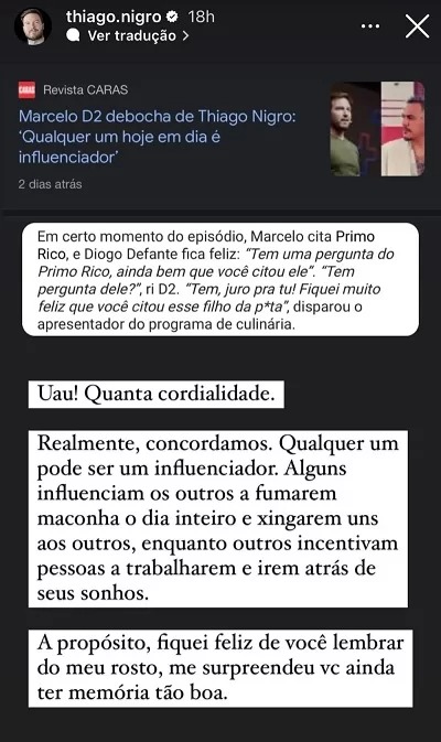 thiago nigro