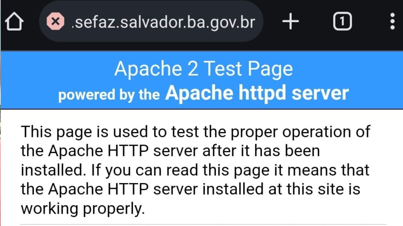 Site da Sefaz está fora do ar esta noite de domingo