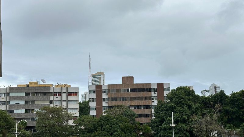 Concentração de nuvens da região da Avenida Garibaldi