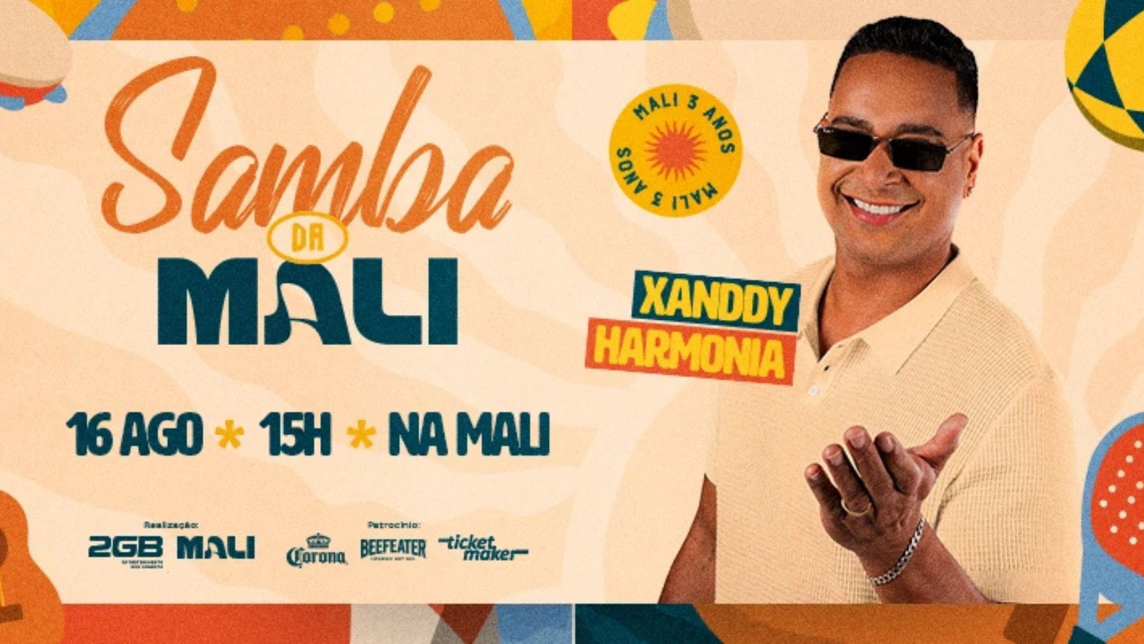 ‘Samba da Mali com Xanddy Harmonia’