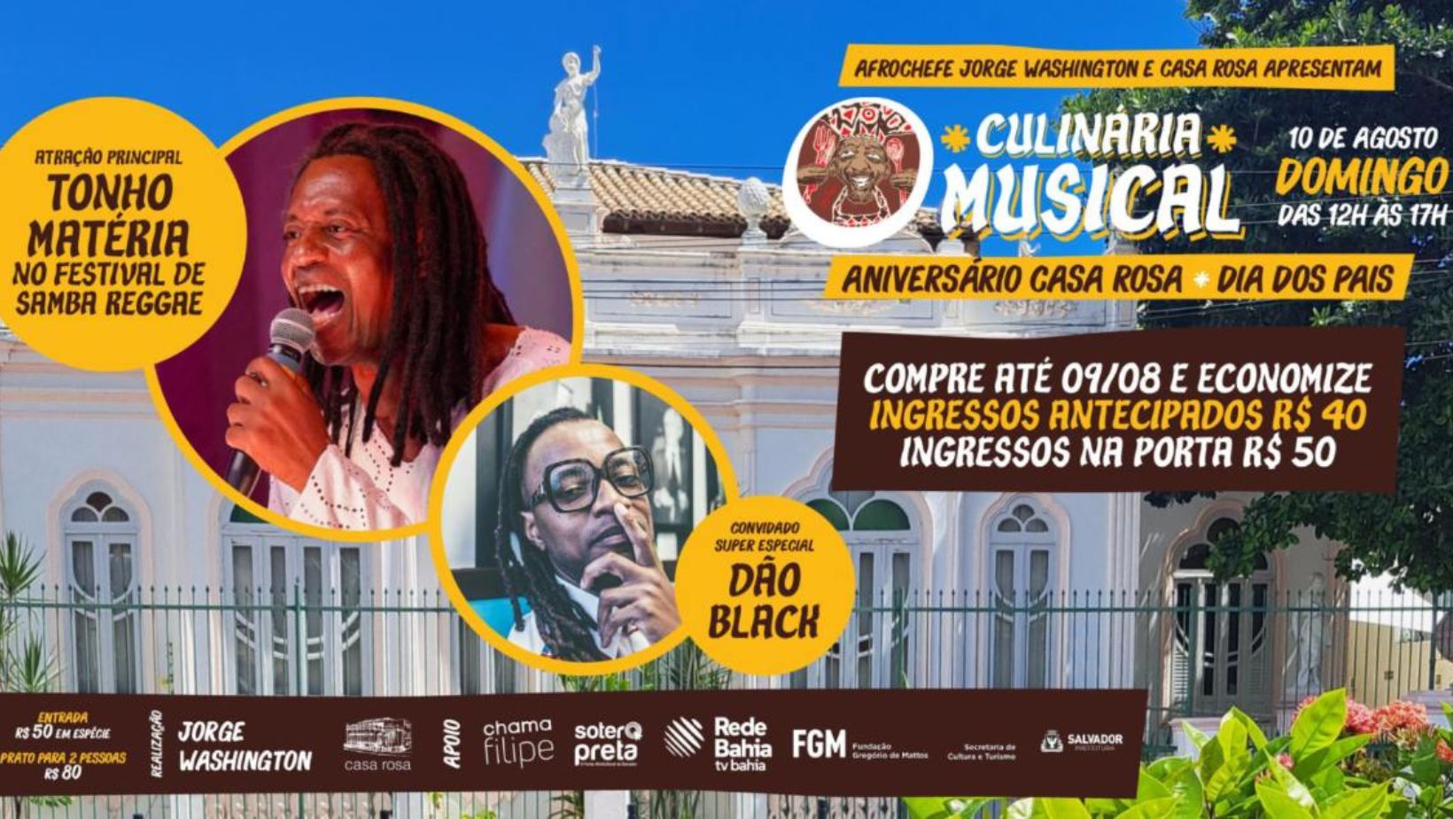 ‘Culinária Musical - Dia dos Pais’