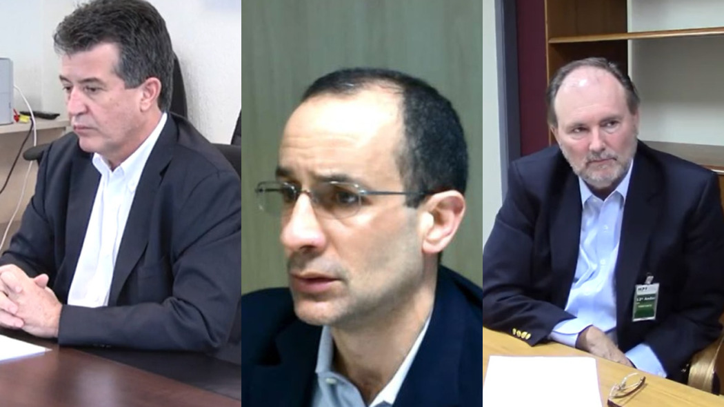 André Vital, Marcelo Odebrecht e Benedicto Júnior