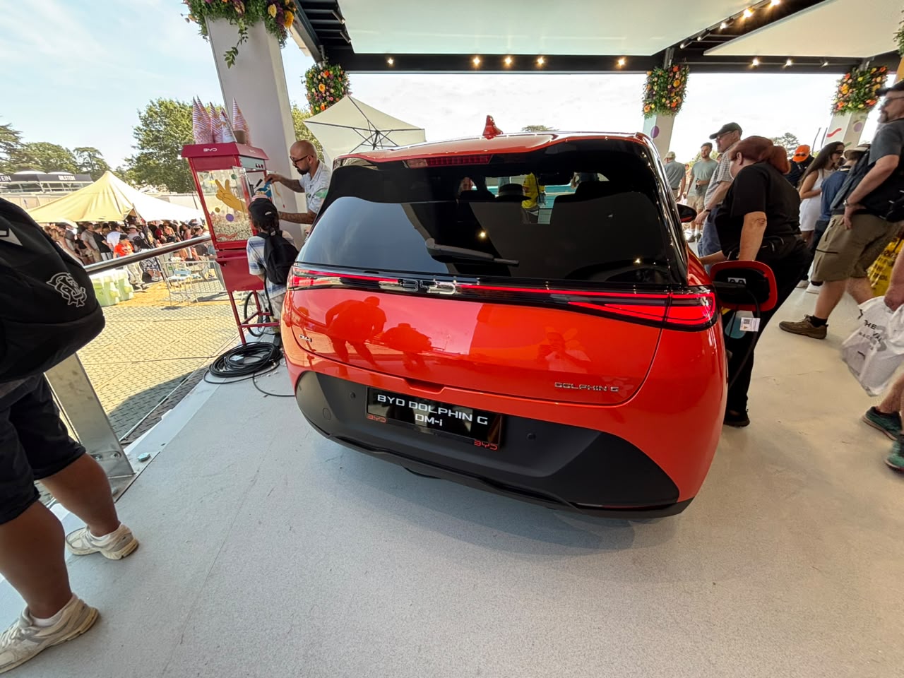 BNews na Inglaterra: Festival de Goodwood - Denza Z - BYD