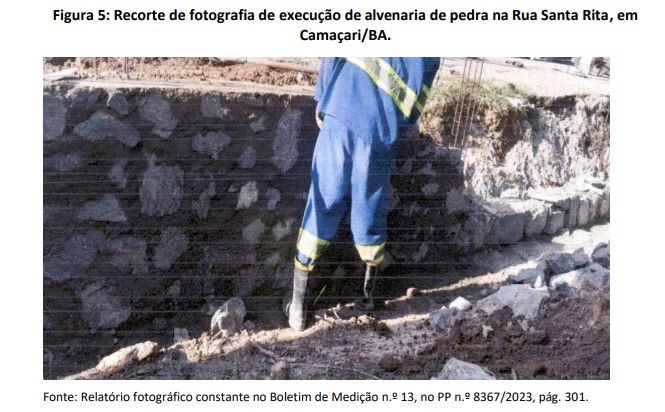 Obra de drenagem construida pela prefeitura de Camaçari com uso de emendas parlamentares 