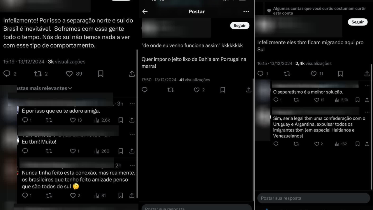 Baiana denuncia ataques racistas