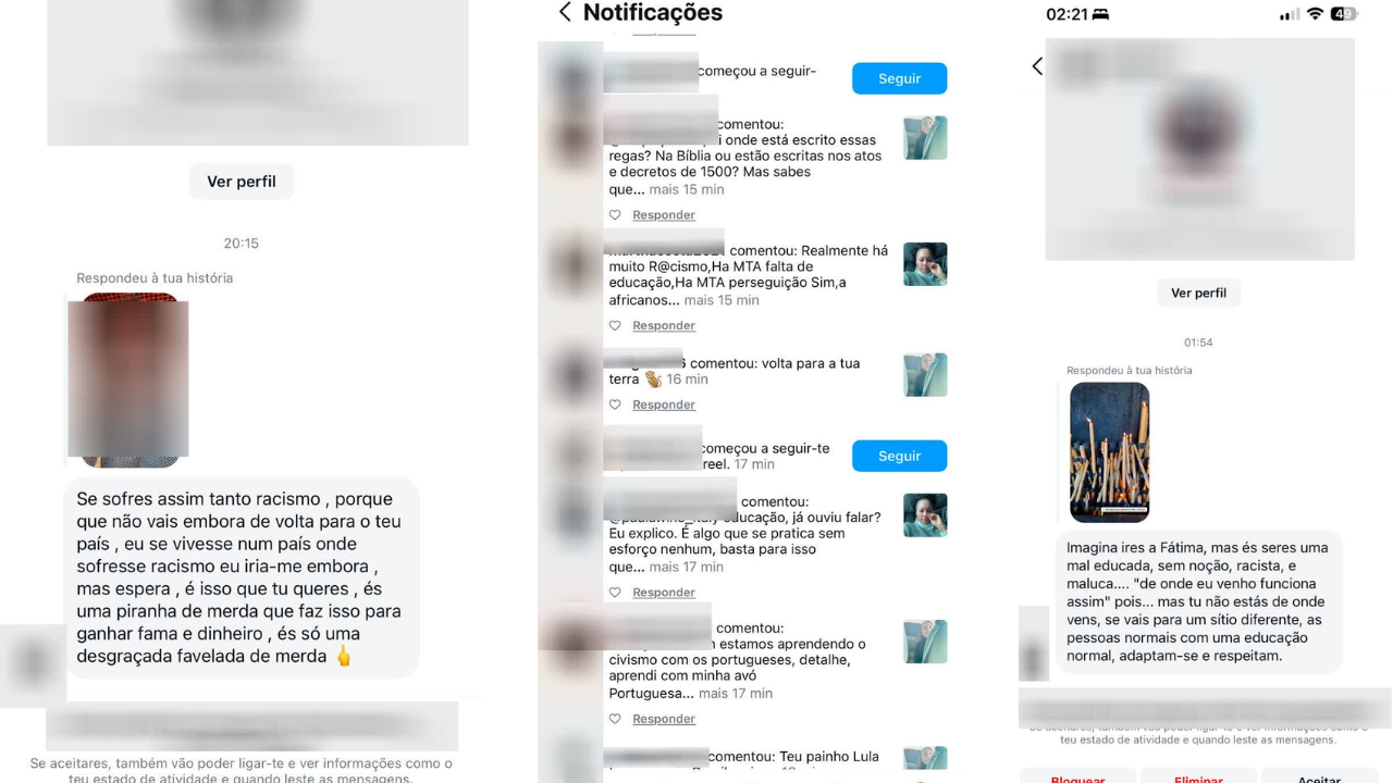 Baiana denuncia ataques racistas