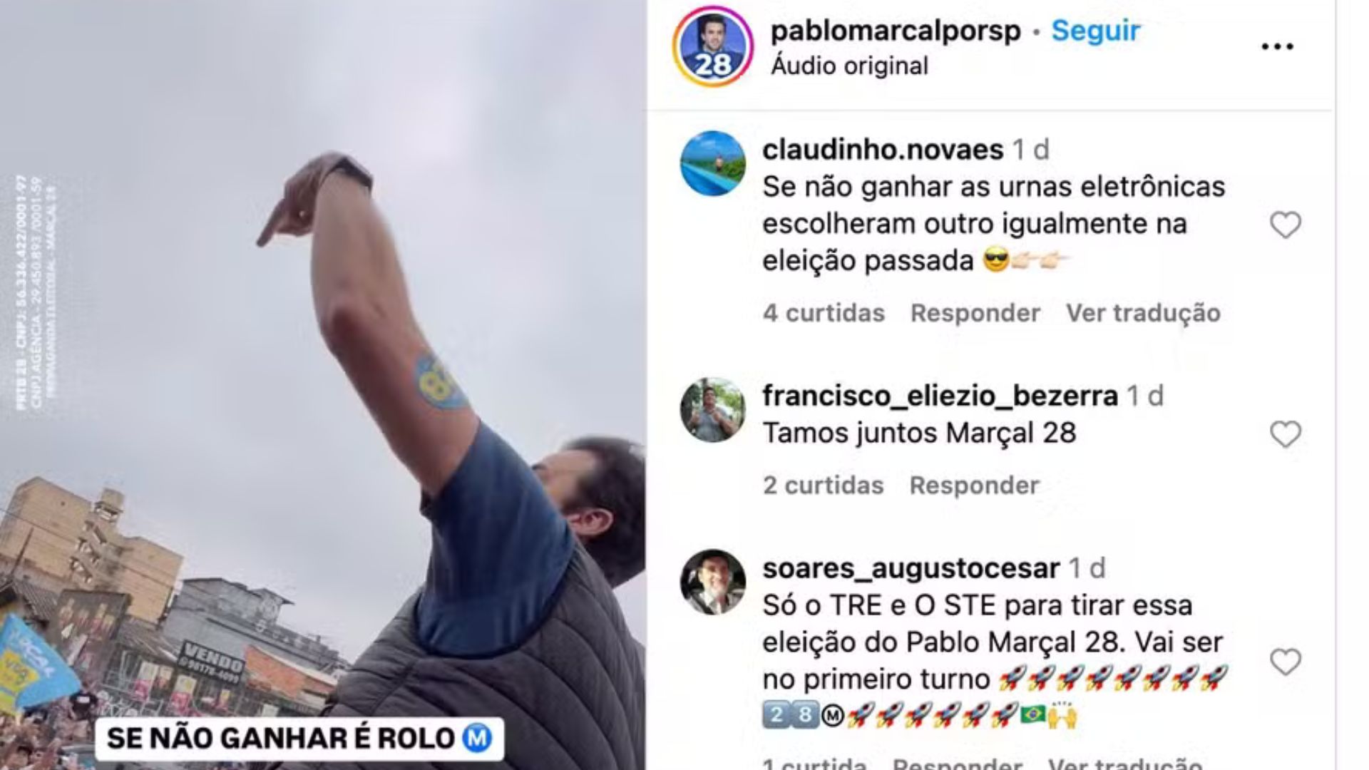 Publicação realizada na última segunda-feira