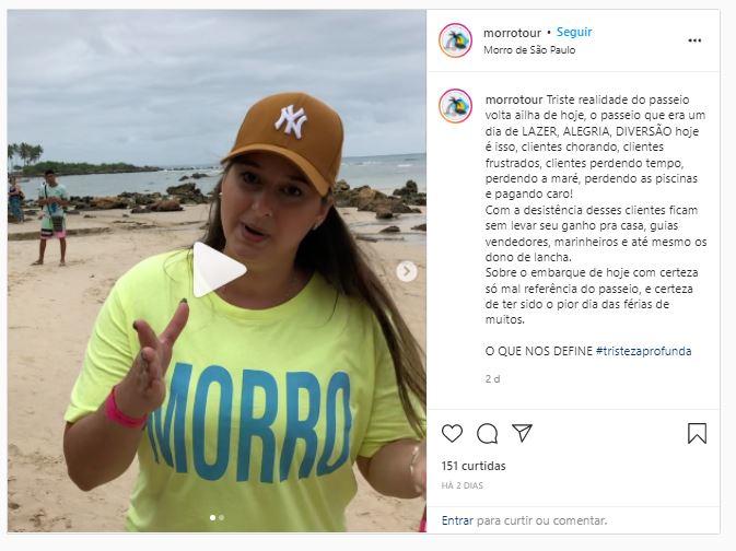 Postagem no Instagram