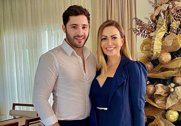 Solange Almeida e Monilton Moura