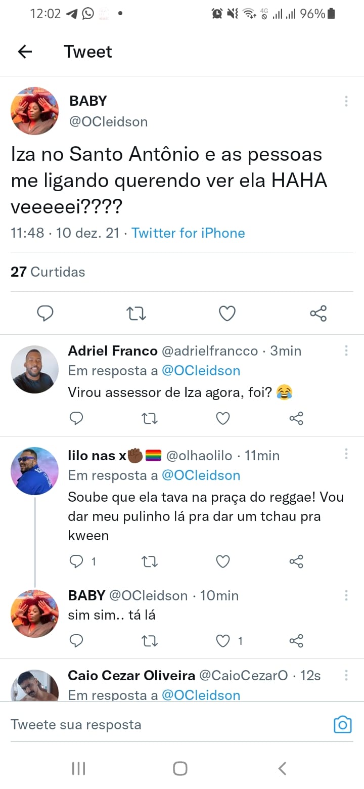 iza em salvador