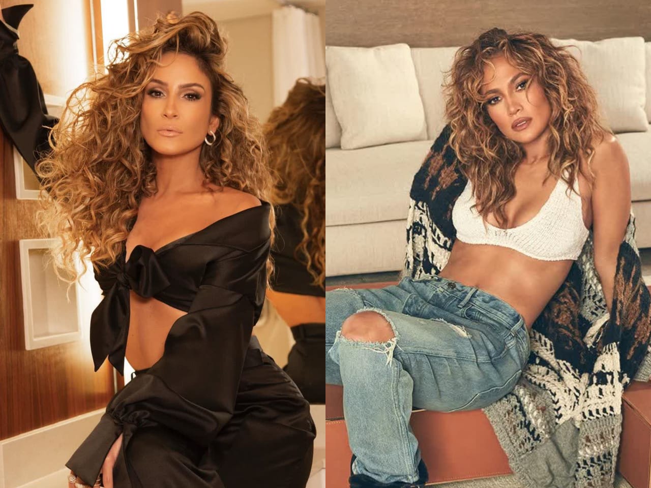 CLAUDIA LEITTE E JLO