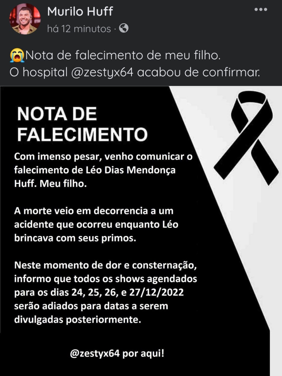 comunicado fake