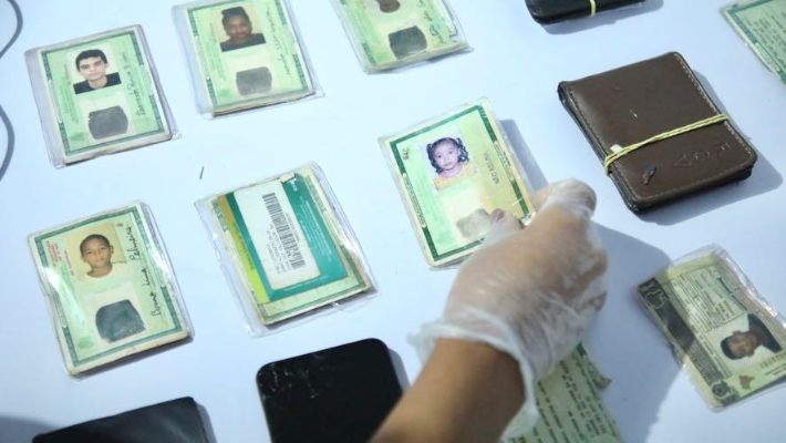 Documentos resgatados pela GCM durante os três dias do Festival Virada Salvador