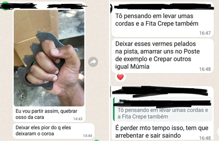 Conversas foram disseminadas recentemente nas redes sociais. Foto: Reprodução/Redes Sociais