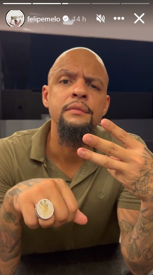 Reprodução/Instagram @felipemelo