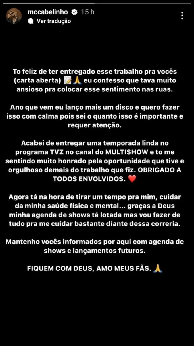 mc cabelinho