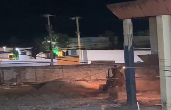 a intervenção é uma ação de um famoso restaurante da capital baiana. Foto: Leitor BNews
