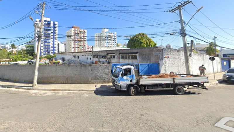 Terreno desapropriado no Imbuí - Reprodução/Google Street View