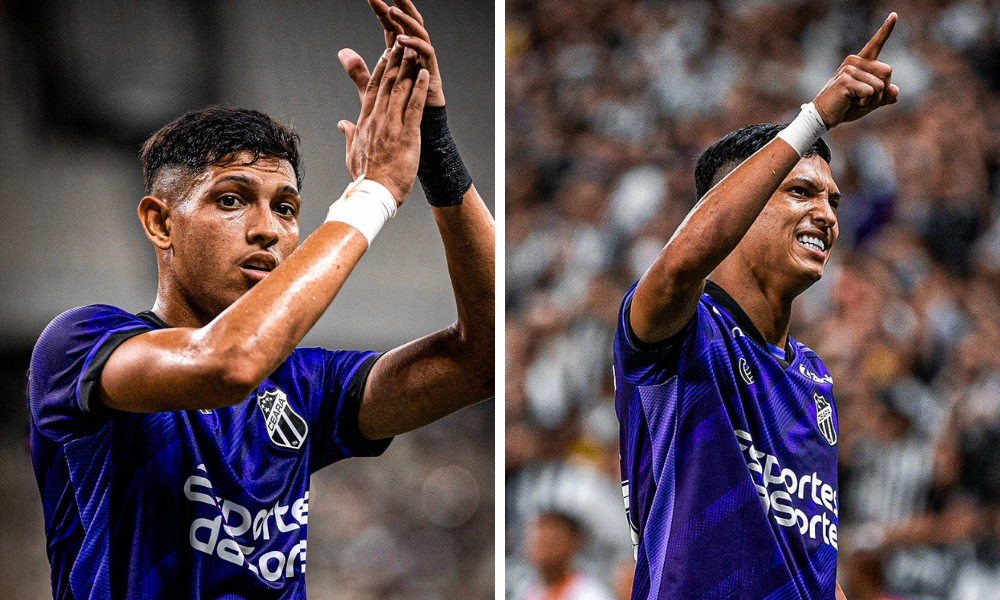 Erick Pulga, um dos destaques do Ceará na temporada 2024