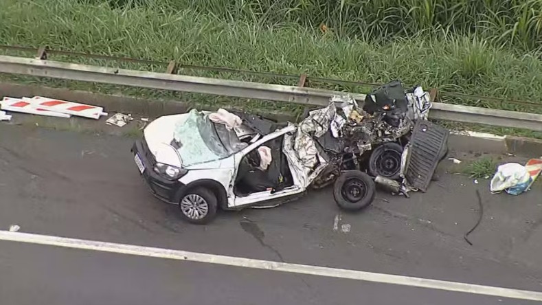 Acidente na rodovia dos Bandeirantes