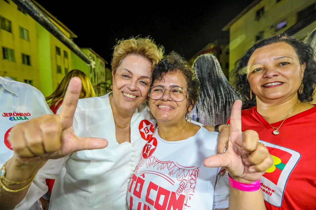 Dilma comício