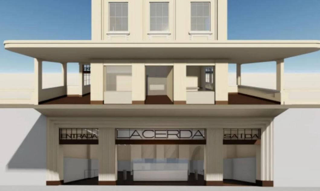 Imagens do projeto de modernização do Elevador Lacerda. Foto: Divulgação