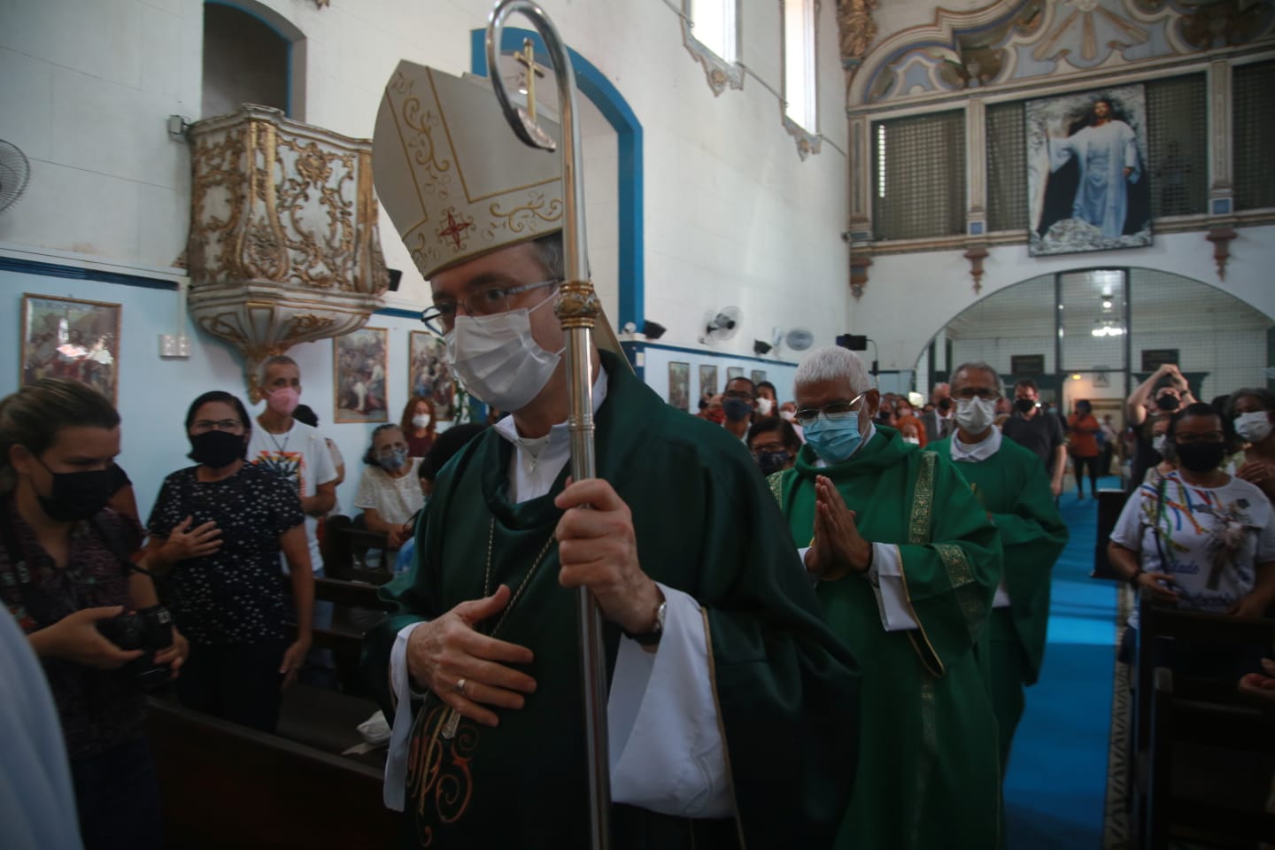 Dom Sérgio da Rocha, arcebismo primaz do Brasil preside missa em homenagem à Joana Angélica