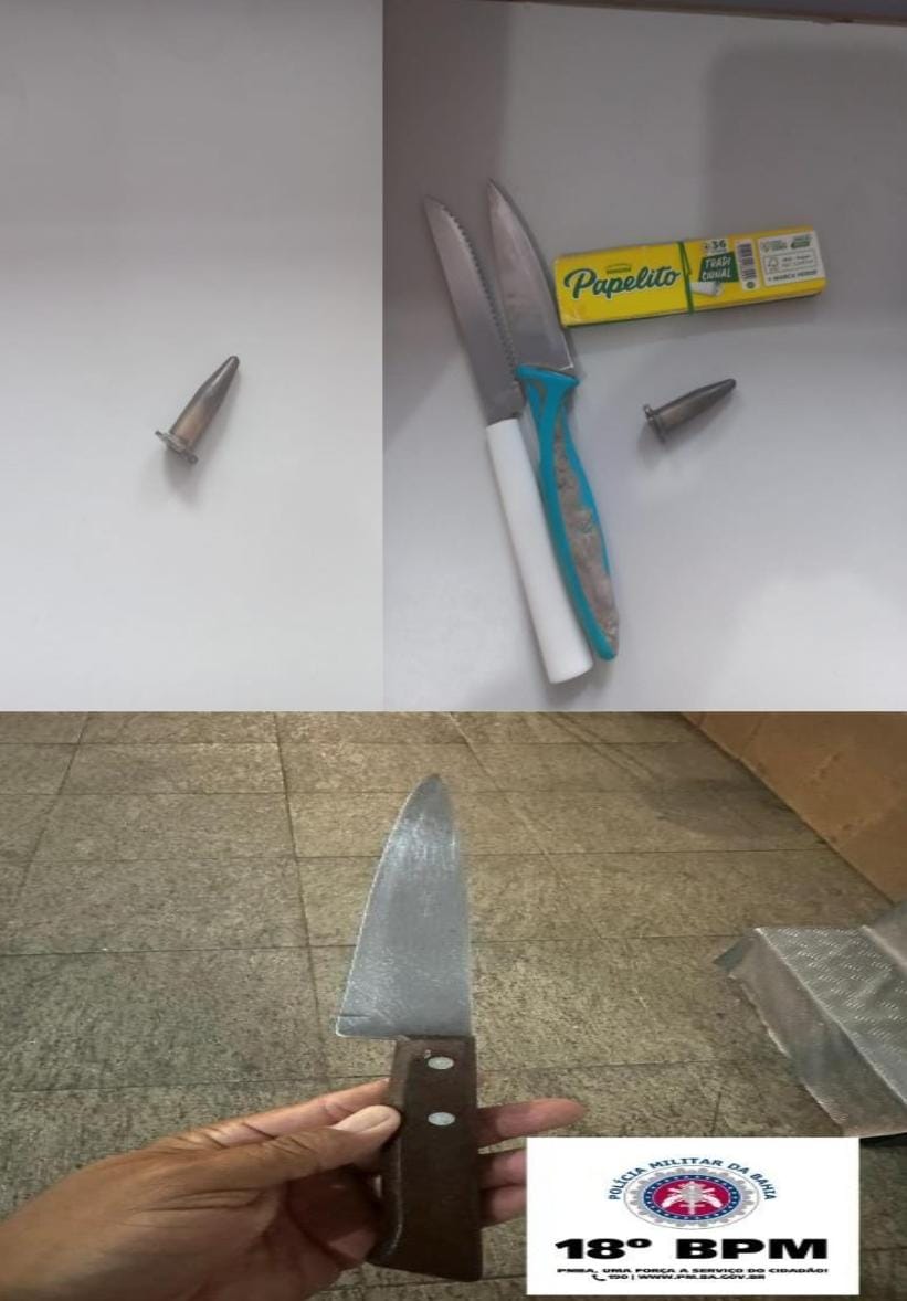 APREENSÕES DE MATERIAIS 18º BPM/CENTRO HISTÓRICO