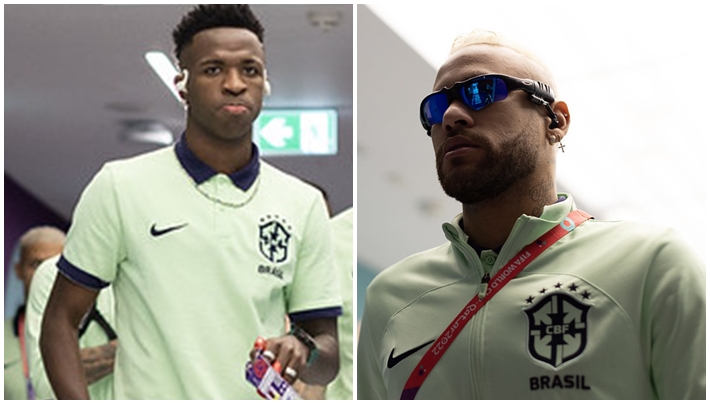 Dois jogadores brasileiros considerados ‘esperanças’ da atual geração passaram longe da premiação. Foto: Lucas Figueiredo/CBF