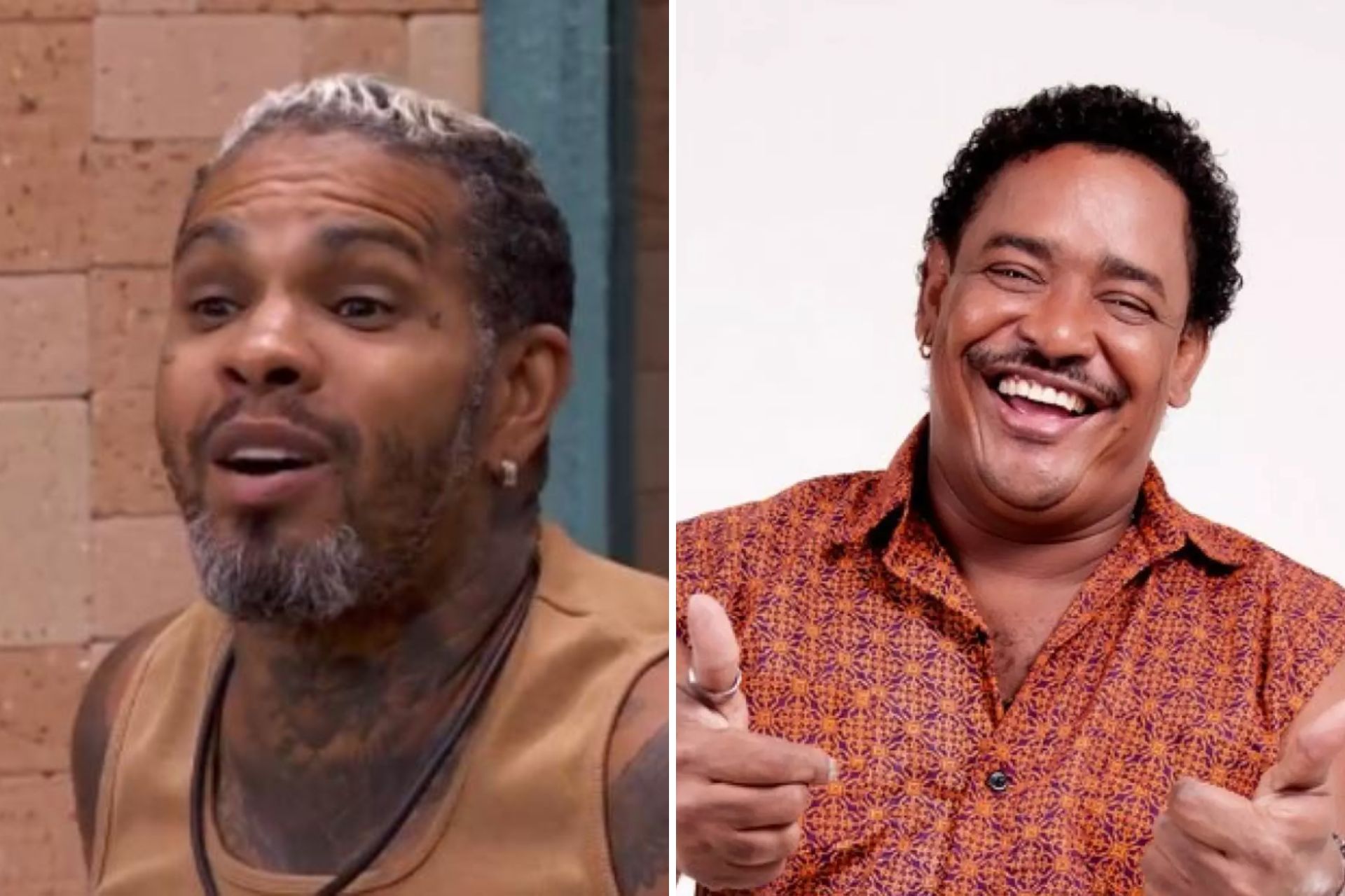 BBB 24: Rodriguinho compara cabelo de brother com Compadre Washington e BBB 24: Rodriguinho compara cabelo de brother com Compadre Washington e