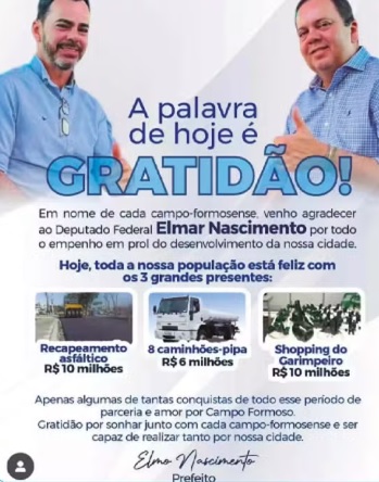 Reprodução das Redes Sociais