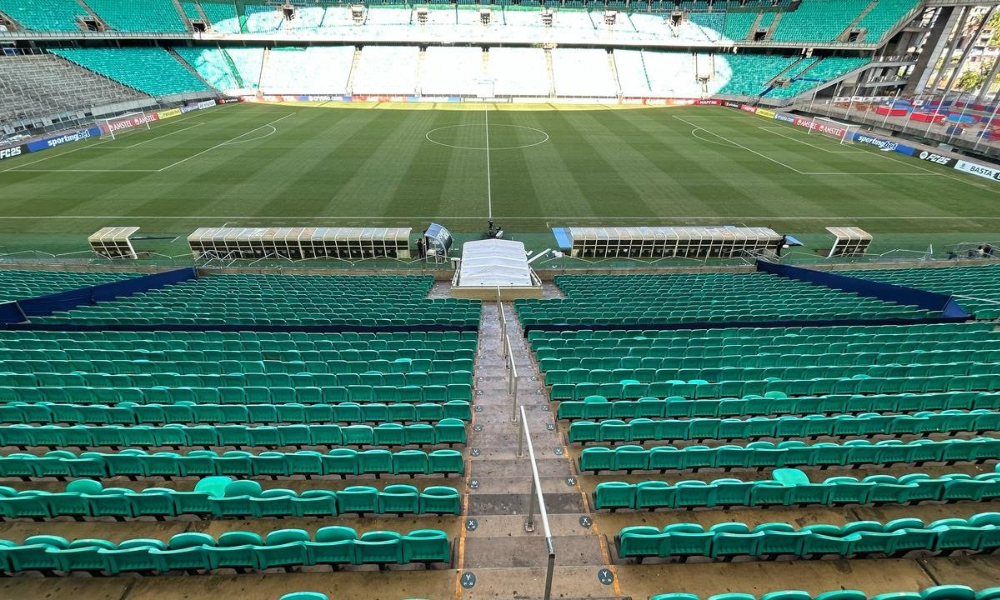 Cadeiras do setor oeste reservadas para patrocinadores da CONMEBOL