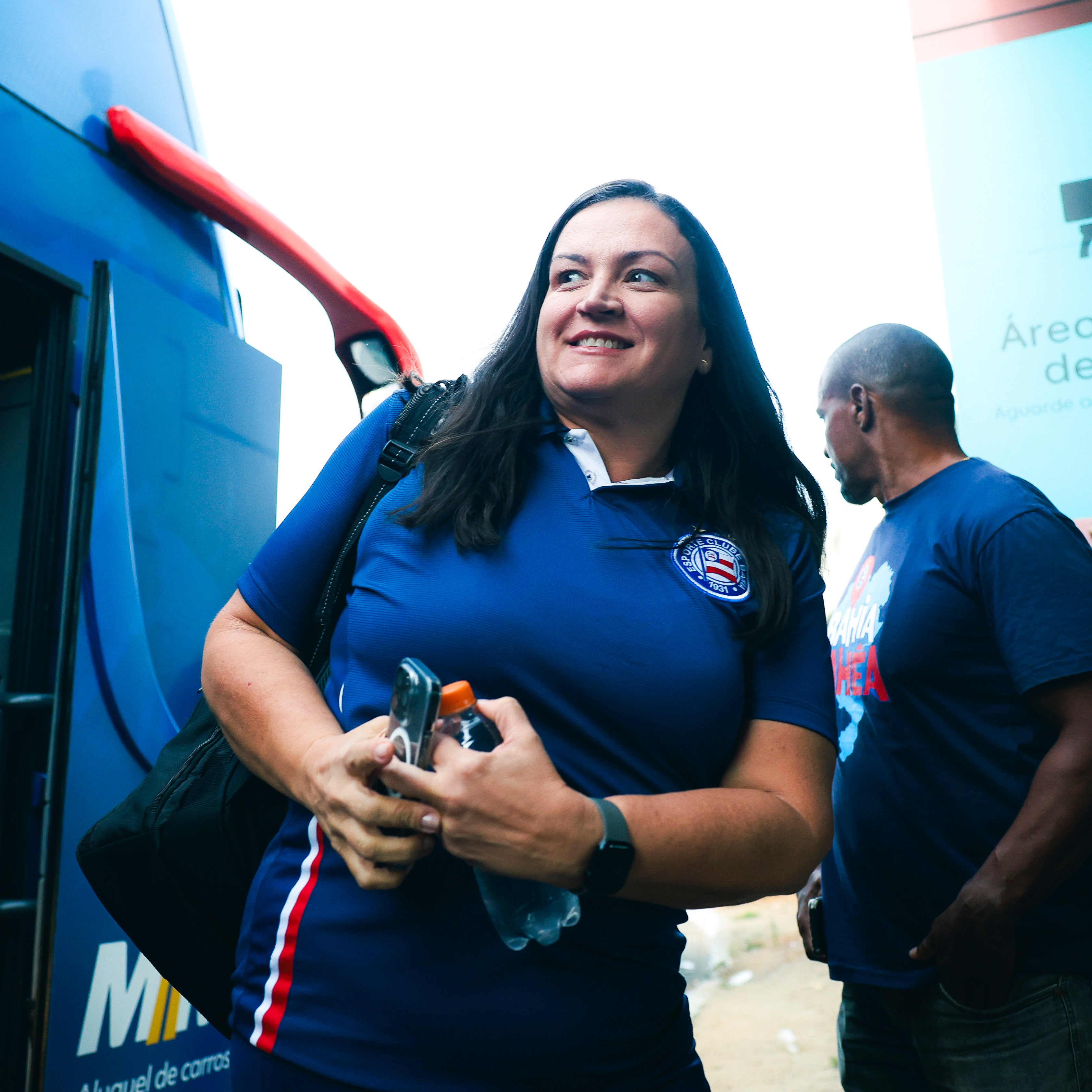 Marisa Santiago, que deixou o Bahia por questões pessoais