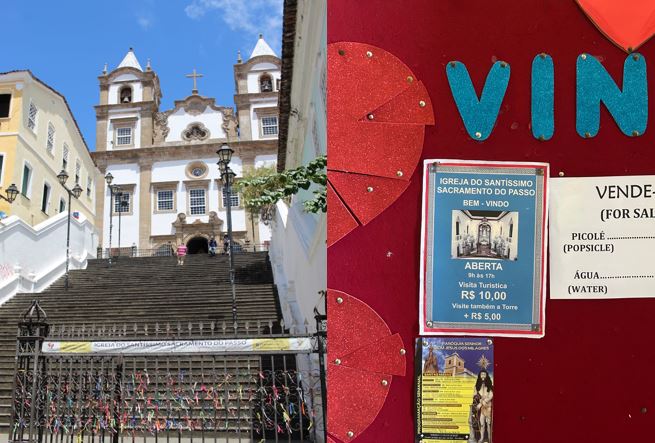 Taxa de visitação da Igreja do Carmo/Foto:  Deivid Santana/Lucas Pacheco/BNews
