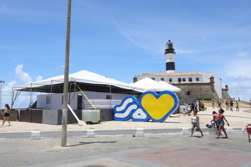 Ponto de apoio na Barra