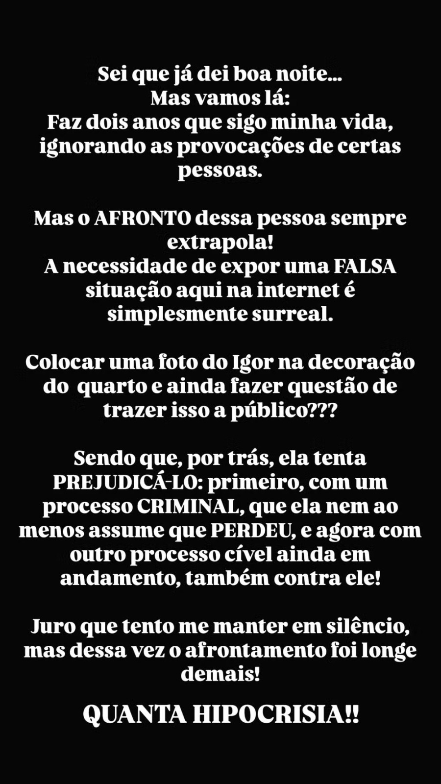 Post de Amabylle Eiroa — Foto: Reprodução/Instagram