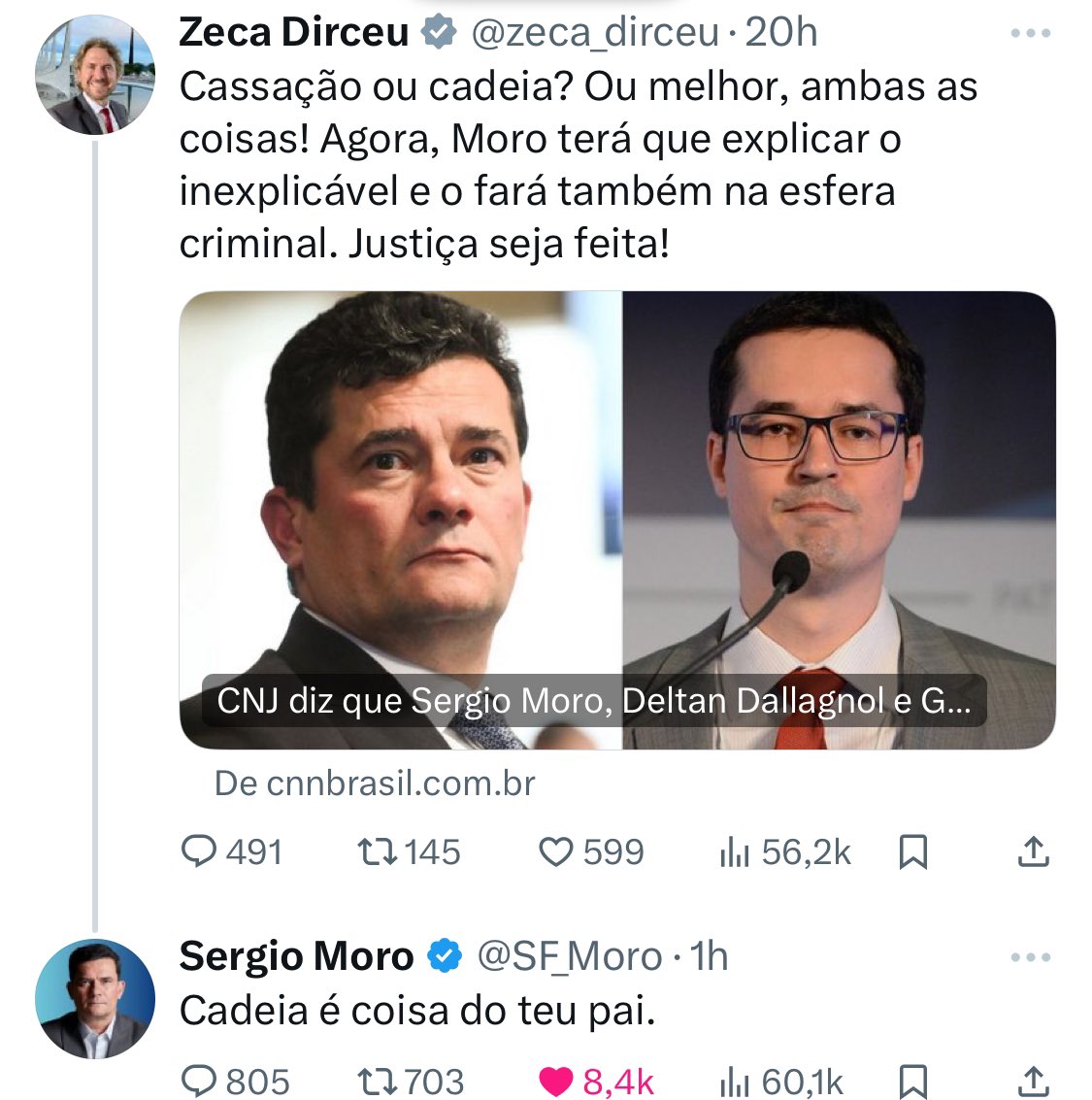 Moro e Zeca Dirceu