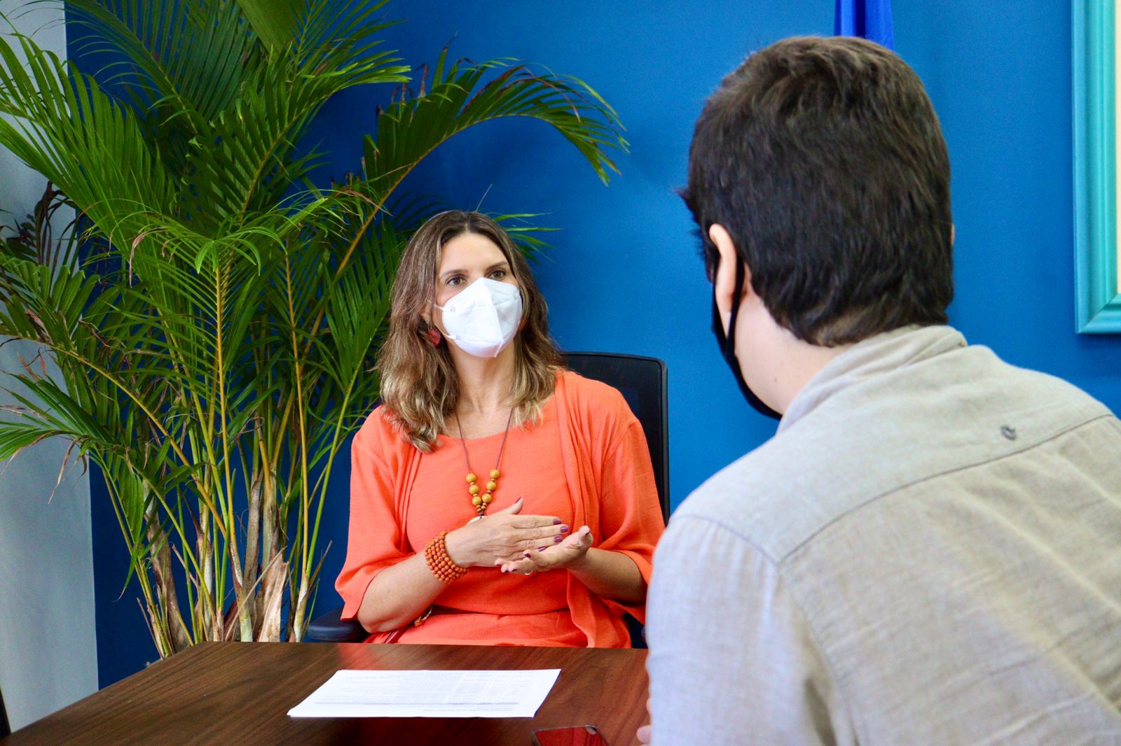 Giovanna Victer em entrevista a Victor Pinto