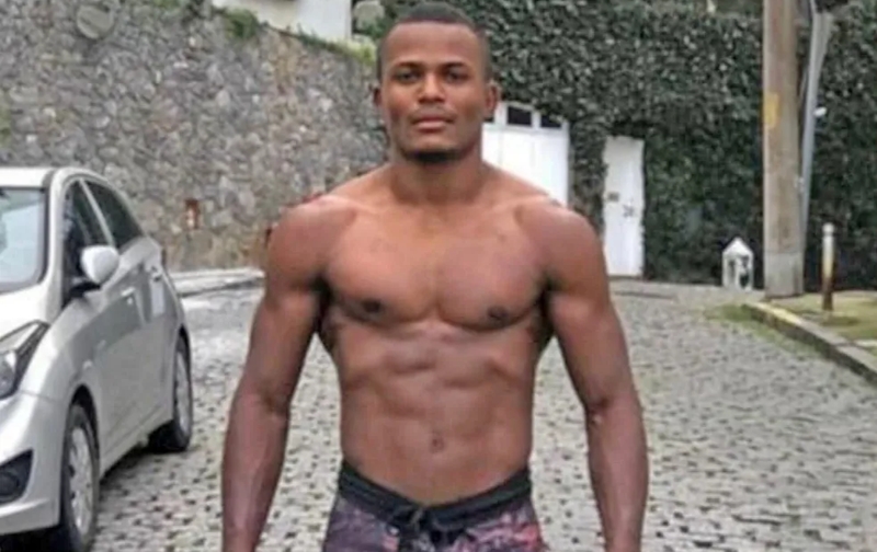 O suspeito responde pelo apelido de Angolano. Foto: Reprodução/TV Globo