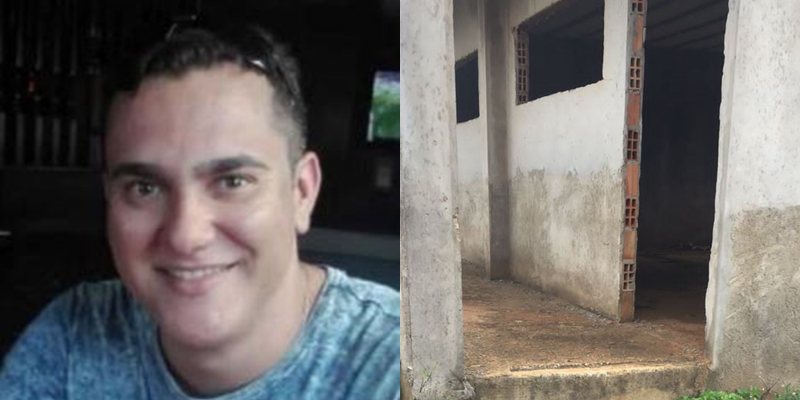 O funcionário público foi encontrado morto dentro de uma construção