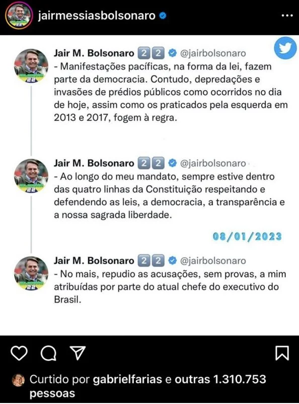 bolsonaro post