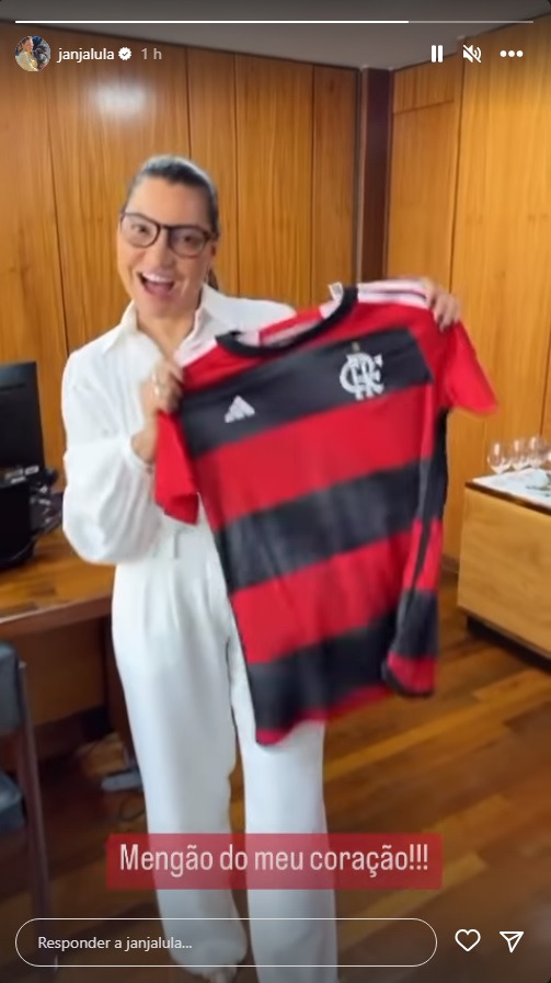 Janja camisa Flamengo