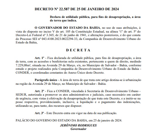 Diário Oficial da Bahia