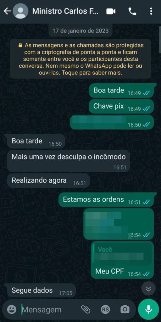 golpe ministerio