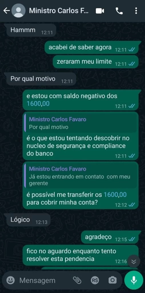 golpe ministerio